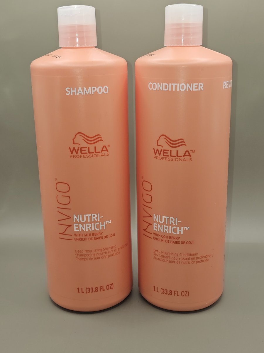Wella Invigo Nutri-Enrich shampoo and conditioner set