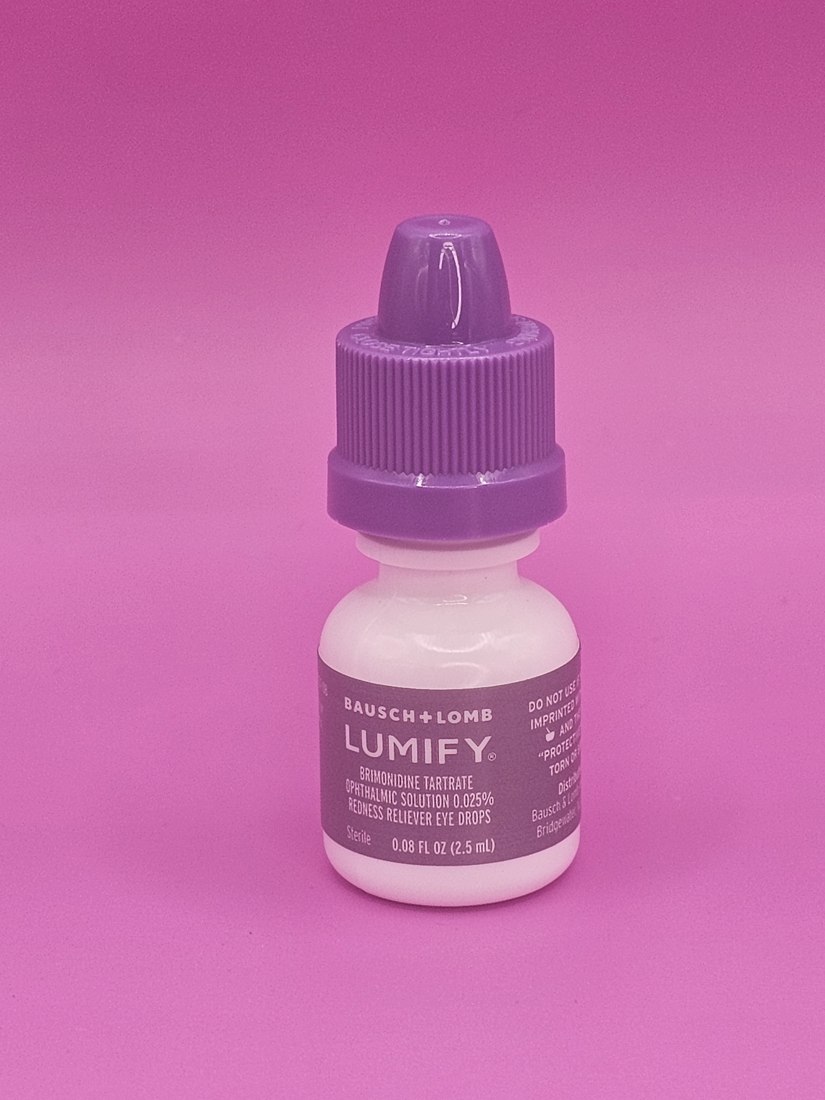 LUMIFY redness reliever eye drops