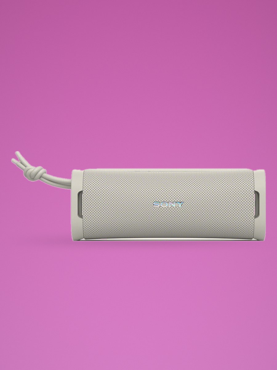 Sony ULT Field 1 portable Bluetooth speaker in off white